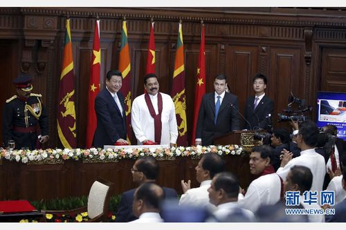 习近平举行隆重欢迎仪式 接待斯里兰卡总统展开重要外交交流